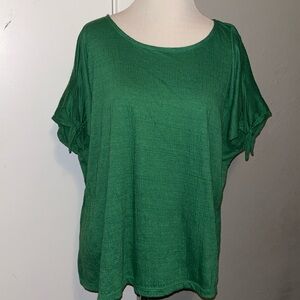 Max Studio Green Blouse